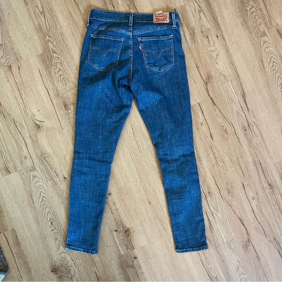 LEVIS 311 SHAPING SKINNY Distressed jeans like new sz 27 or 4 - Picture 5 of 9